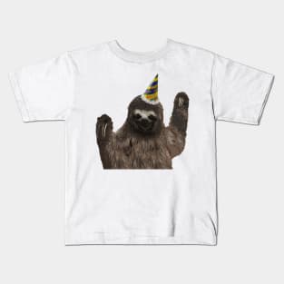 Party Sloth Kids T-Shirt